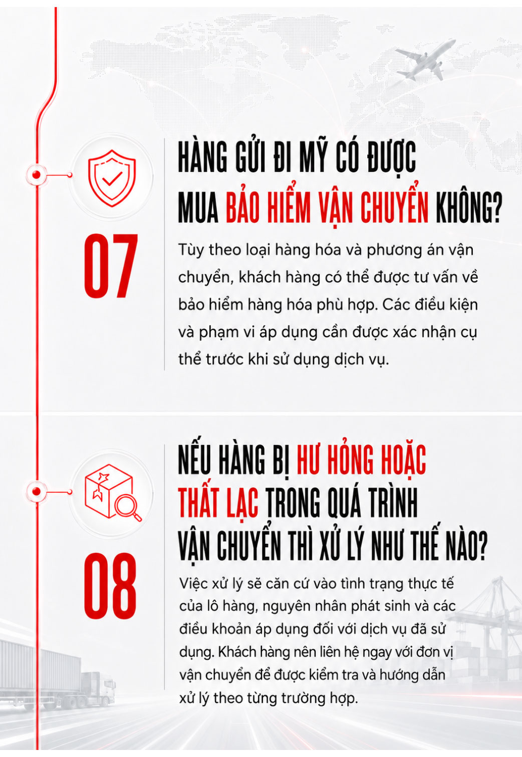 FAQ sai thông tin, thông quan
