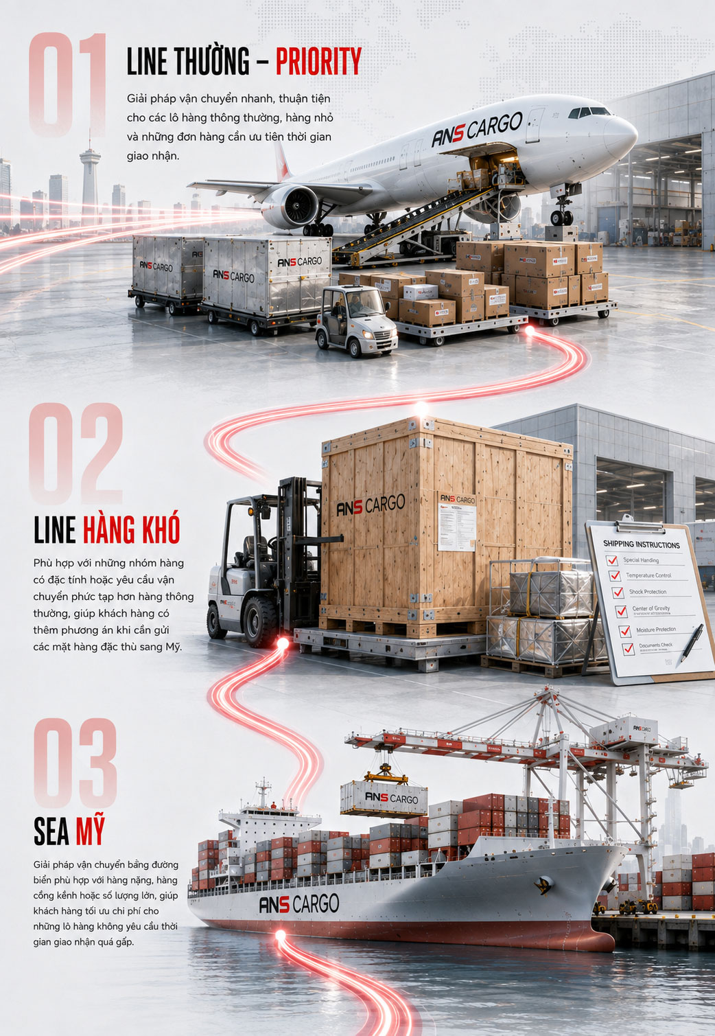 Line Thường, Line Hàng Khó, Sea Mỹ